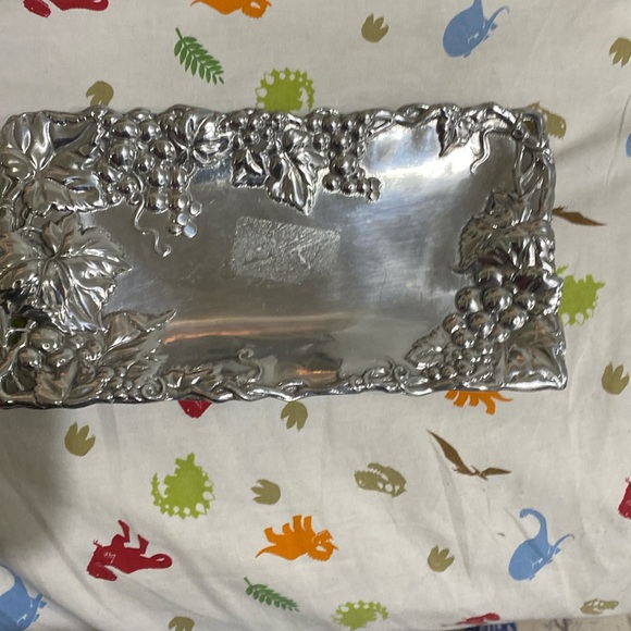 Arthur Court Floral Design Tray - Picture 1 of 4